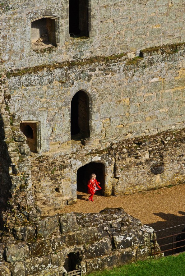 Bodiam Girl in Red